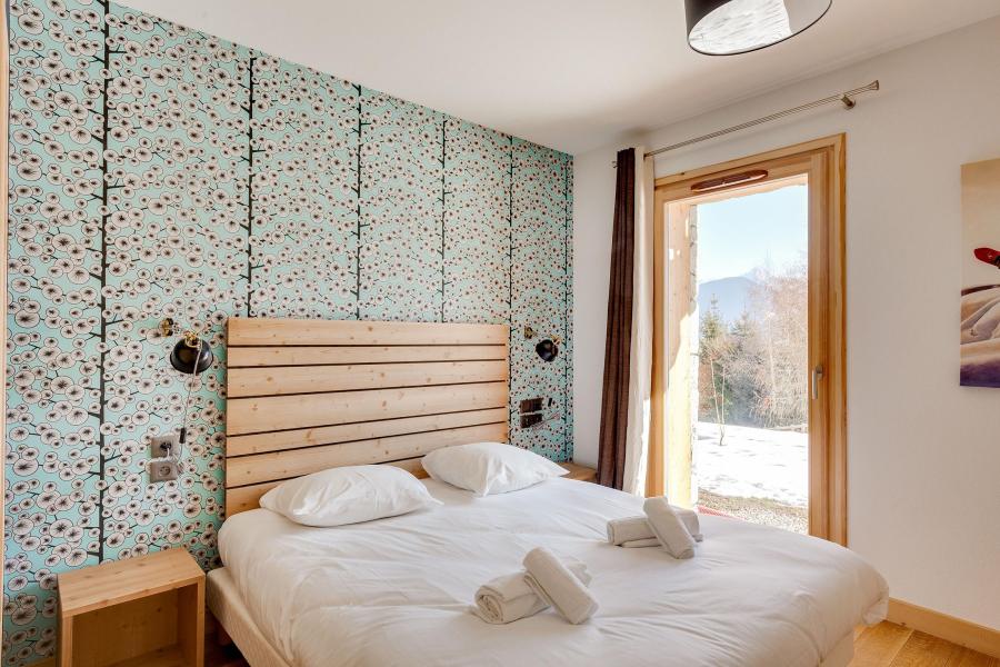 Urlaub in den Bergen Doppelchalethälfte 5 Zimmer für 10 Personen (triplex) - Résidence les Fermes du Mont Blanc - Combloux - Schlafzimmer