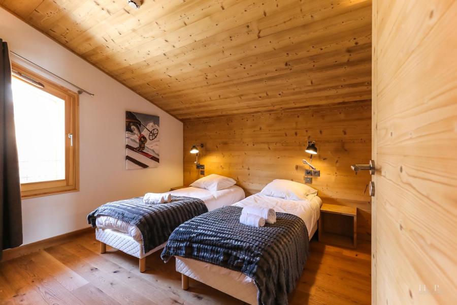 Urlaub in den Bergen Résidence les Fermes du Mont Blanc - Combloux - Zwei Einzelbetten