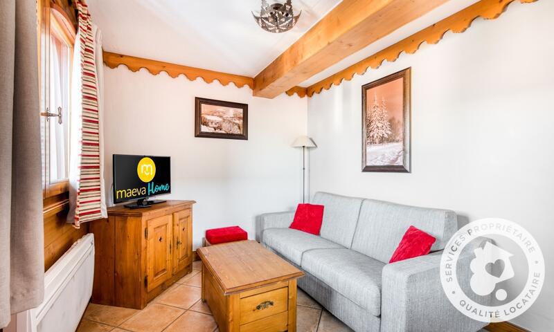 Ski verhuur Appartement 3 kamers 5 personen (Sélection -3) - Résidence les Fermes du Soleil - Maeva Home - Les Carroz - Buiten zomer