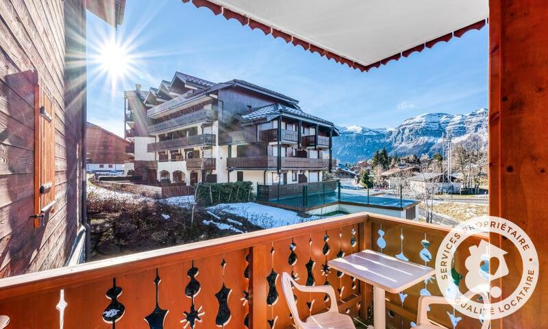 Rent in ski resort 3 room apartment 6 people (Sélection 30m²) - Résidence les Fermes du Soleil - Maeva Home - Les Carroz - Summer outside