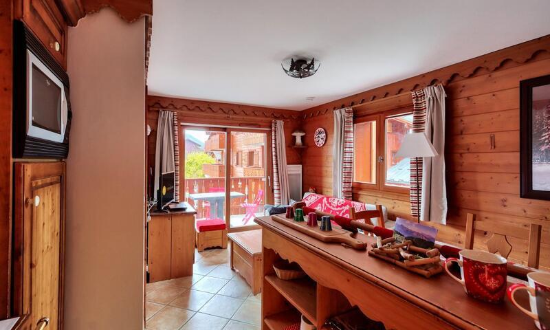 Ski verhuur Appartement 3 kamers 6 personen (Prestige 41m²-1) - Résidence les Fermes du Soleil - Maeva Home - Les Carroz - Buiten zomer