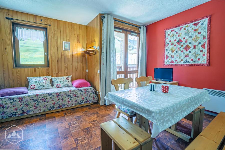Vacances en montagne Studio cabine 4 personnes (70) - Résidence Les Fleurs - Aussois - Logement
