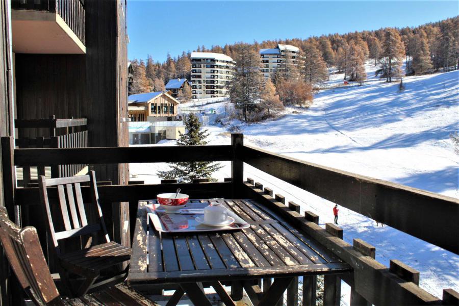 Holiday in mountain resort 2 room apartment 5 people (54I) - Résidence les Florins I - Risoul - Balcony