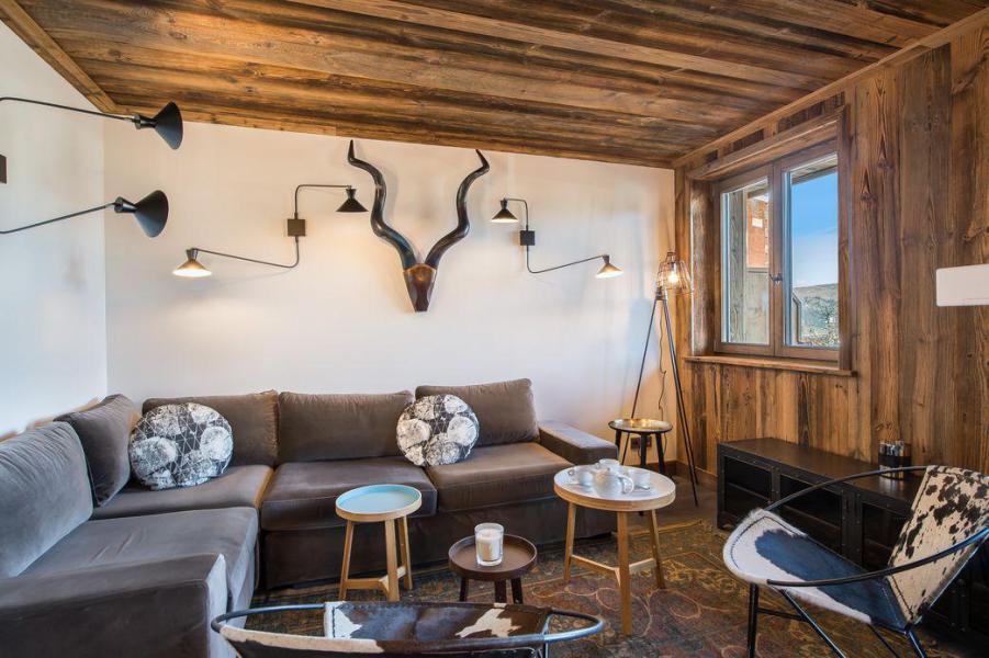 Wakacje w górach Apartament 5 pokojowy 8 osób (2) - Résidence les Follières - Courchevel - Pokój gościnny