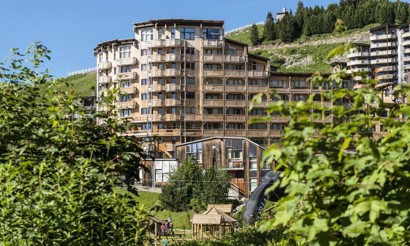 Аренда на лыжном курорте Résidence les Fontaines Blanches - MH - Avoriaz - летом под открытым небом