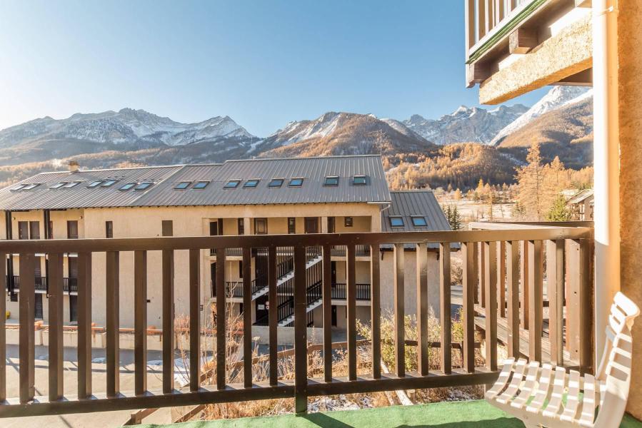 Urlaub in den Bergen 3 Zimmer Maisonettewohnung für 6 Personen (MON111) - Résidence les Fraches - Serre Chevalier - Terrasse