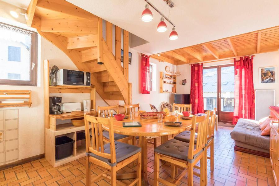 Urlaub in den Bergen 3 Zimmer Maisonettewohnung für 6 Personen (MON111) - Résidence les Fraches - Serre Chevalier - Wohnzimmer