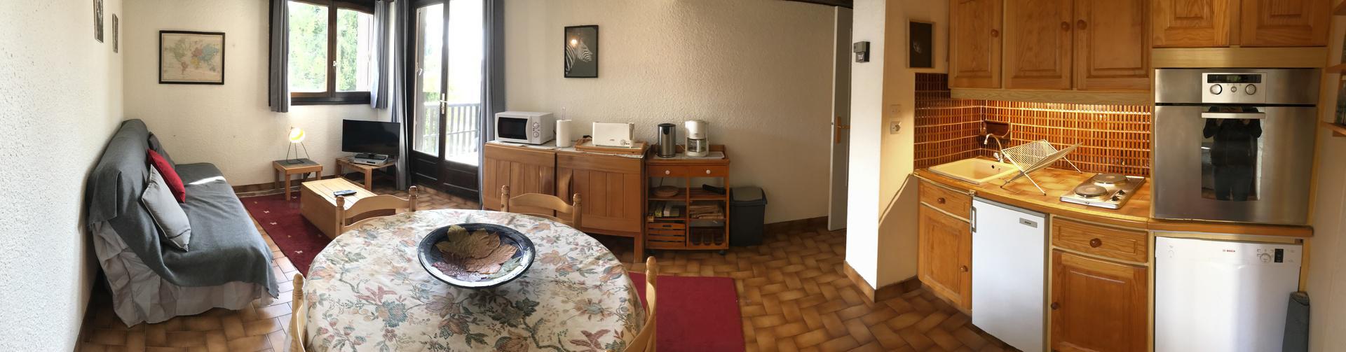 Vacances en montagne Appartement 3 pièces cabine 6 personnes (GEM1.517-212) - Résidence les Gémeaux I - Villard de Lans - Séjour