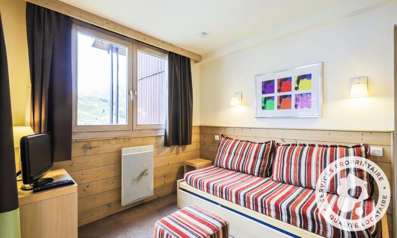 Аренда на лыжном курорте Апартаменты 2 комнат 6 чел. (Sélection 49m²-6) - Résidence les Gémeaux - Maeva Home - La Plagne - летом под открытым небом