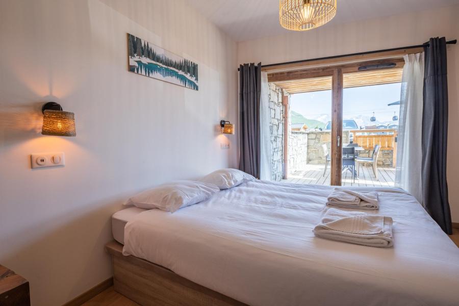 Vacaciones en montaña Apartamento cabina 2 piezas para 4 personas (002) - Résidence Les Gentianes - Alpe d'Huez - Habitación