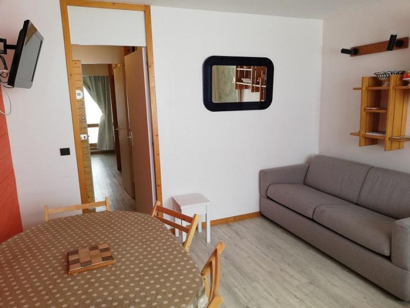 Vakantie in de bergen Appartement 2 kamers 6 personen (F18) - Résidence les Gentianes - La Plagne - Woonkamer