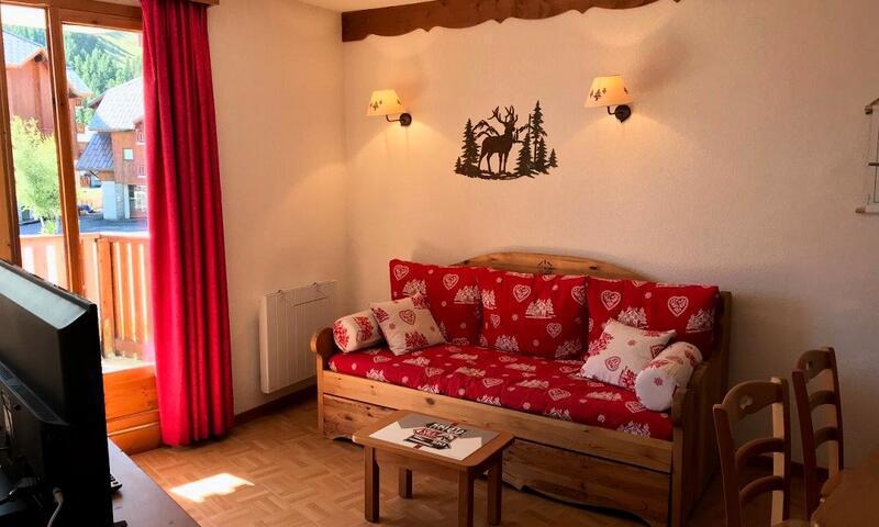 Vakantie in de bergen Appartement 3 kamers 6 personen (Confort 44m²-2) - Résidence les Gentianes - MH - Puy-Saint-Vincent - Buiten zomer