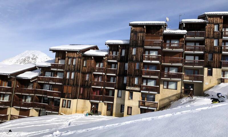 Аренда на лыжном курорте Апартаменты 2 комнат 4 чел. (34m²-1) - Résidence les Gentianes - MH - La Plagne - летом под открытым небом