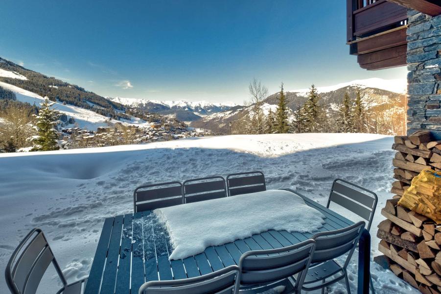 Vacaciones en montaña Apartamento 4 piezas para 10 personas (ARCELIN 1) - Résidence les Glaciers - Courchevel - Terraza