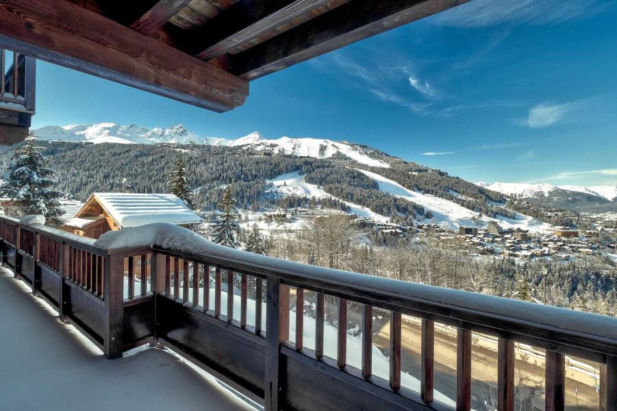 Vacaciones en montaña Apartamento 5 piezas para 8 personas (ARCELIN 2) - Résidence les Glaciers - Courchevel - Terraza