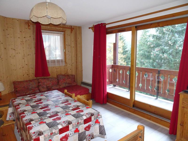 Vakantie in de bergen Appartement 3 kamers 6 personen (A3) - Résidence les Glaciers - Pralognan-la-Vanoise - Woonkamer