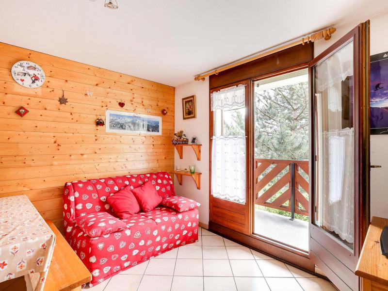 Vakantie in de bergen Appartement 2 kamers bergnis 4 personen (223) - Résidence les Glières - Les Arcs - Woonkamer
