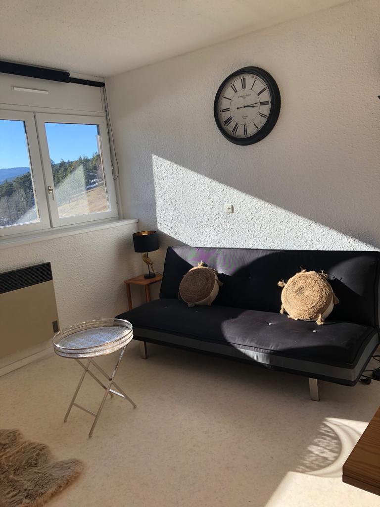 Holiday in mountain resort Studio sleeping corner 4 people (207T20) - Résidence les Glovettes - Villard de Lans - Living room