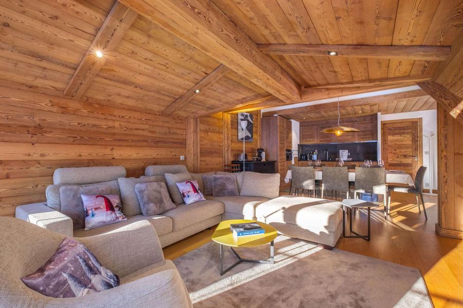 Holiday in mountain resort 4 room apartment 8 people (GB0703) - Résidence les Grandes Bosses - Courchevel - Living room