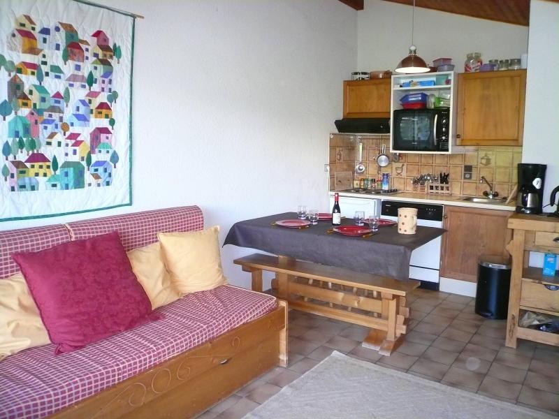 Urlaub in den Bergen 2-Zimmer-Appartment für 6 Personen (16) - Résidence les Granges d'Ormaret - Combloux - Wohnzimmer