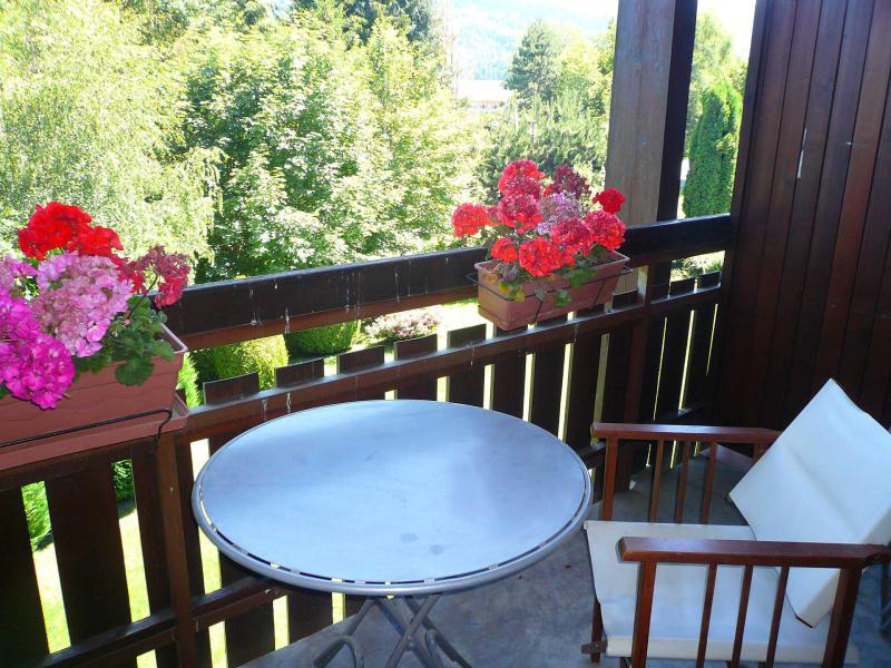 Vacaciones en montaña Apartamento 2 piezas para 6 personas (16) - Résidence les Granges d'Ormaret - Combloux - Balcón