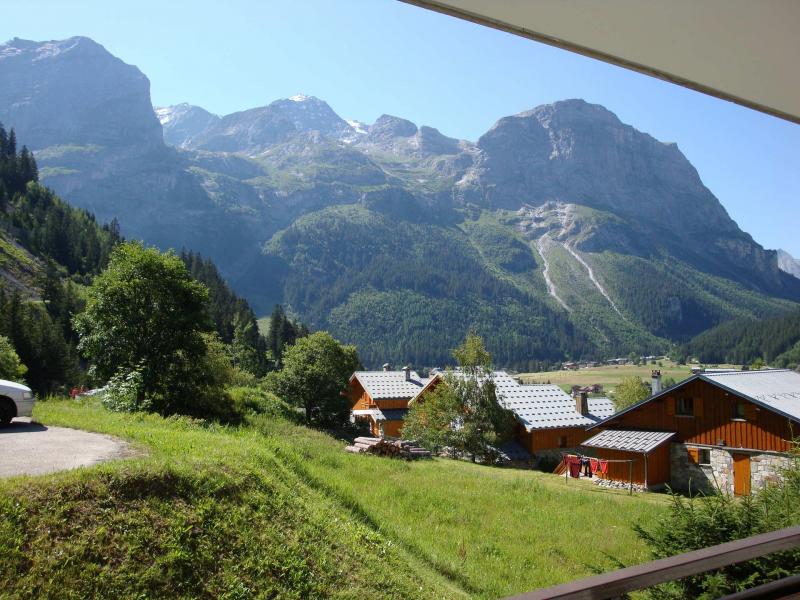 Urlaub in den Bergen 3-Zimmer-Holzhütte für 6 Personen (2A) - Résidence les Hameaux de la Vanoise - Pralognan-la-Vanoise - Balkon