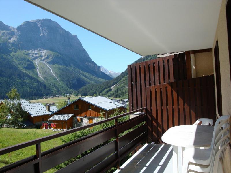 Urlaub in den Bergen 3-Zimmer-Holzhütte für 6 Personen (2A) - Résidence les Hameaux de la Vanoise - Pralognan-la-Vanoise - Balkon