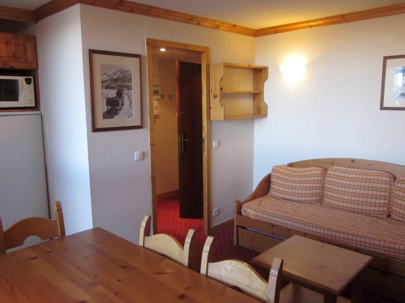 Holiday in mountain resort 2 room apartment sleeping corner 6 people (201-203) - Résidence les Hameaux I - La Plagne - Living room