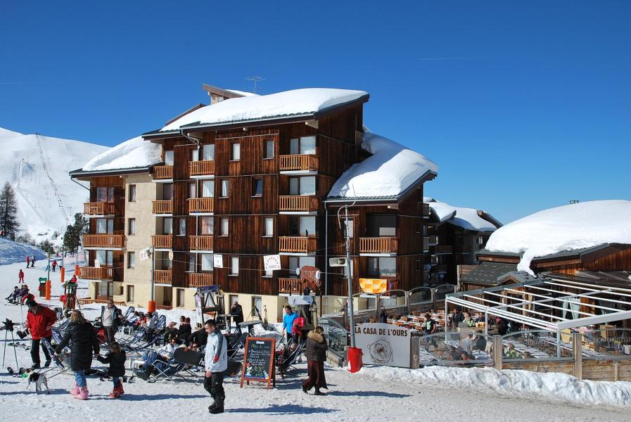 Vacaciones en montaña Apartamento cabina 2 piezas para 6 personas (201-203) - Résidence les Hameaux I - La Plagne