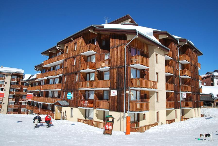 Vakantie in de bergen Appartement 2 kamers bergnis 6 personen (201-203) - Résidence les Hameaux I - La Plagne