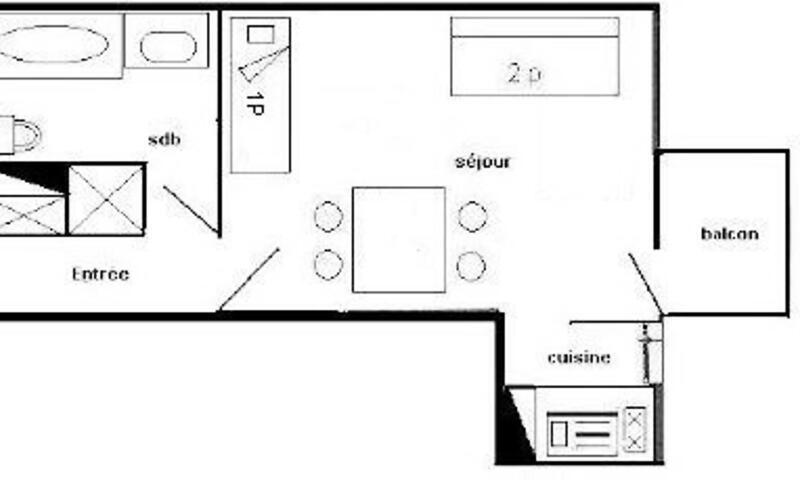 Soggiorno sugli sci Studio per 3 persone (20m²-2) - Résidence les Hameaux I - Maeva Home - La Plagne - Esteriore estate