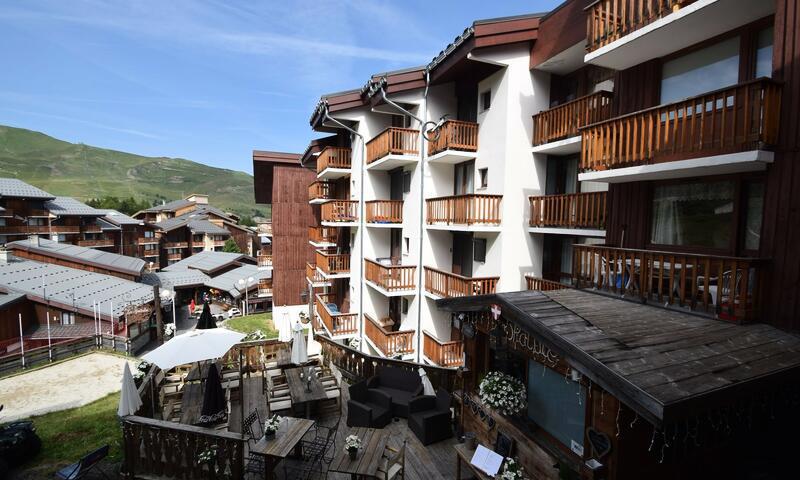 Location au ski Studio 3 personnes (20m²-2) - Résidence les Hameaux I - MH - La Plagne - Extérieur été