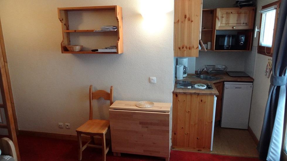 Vacances en montagne Studio 3 personnes (213) - Résidence les Hameaux I - La Plagne - Kitchenette