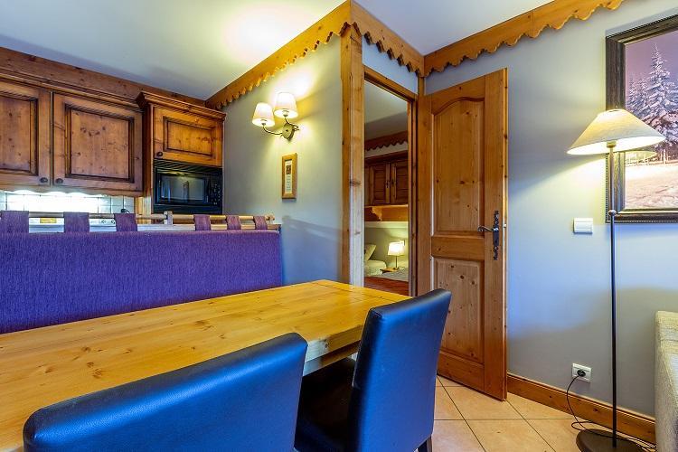 Holiday in mountain resort 3 room apartment 6 people (A6) - Résidence les Hauts Bois - La Plagne - Living room