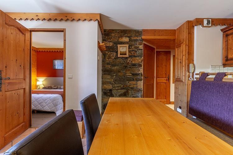 Urlaub in den Bergen 3-Zimmer-Appartment für 6 Personen (A6) - Résidence les Hauts Bois - La Plagne - Wohnzimmer