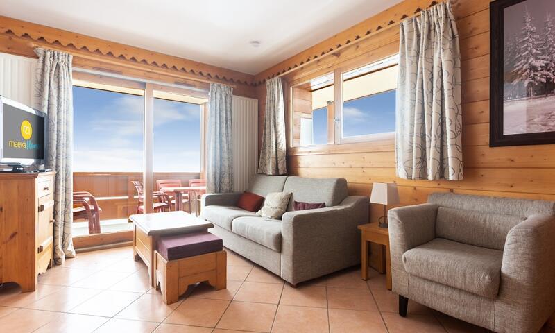 Urlaub in den Bergen 3-Zimmer-Appartment für 8 Personen (Sélection 58m²-6) - Résidence les Hauts Bois - MH - La Plagne - Draußen im Sommer