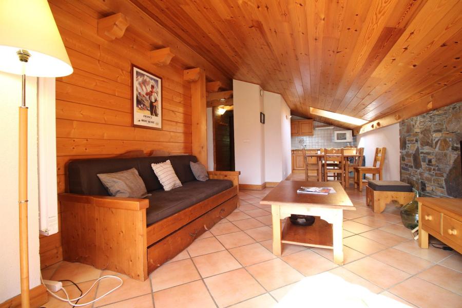 Holiday in mountain resort 2 room apartment cabin 6 people (Albert Ier n°13) - Résidence les Hauts de Chavants - Les Houches - Living room