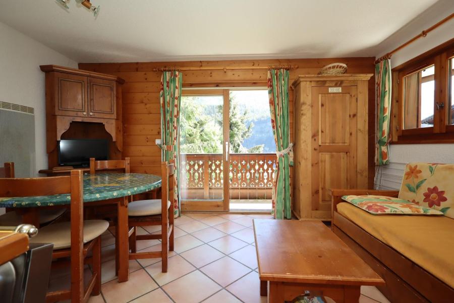 Urlaub in den Bergen 2-Zimmer-Holzhütte für 5 Personen (Berard 01) - Résidence les Hauts de Chavants - Les Houches - Wohnzimmer