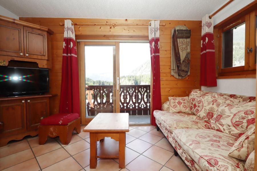 Wakacje w górach Apartament 4 pokojowy z antresolą 6 osób (Vallot 03) - Résidence les Hauts de Chavants - Les Houches - Pokój gościnny