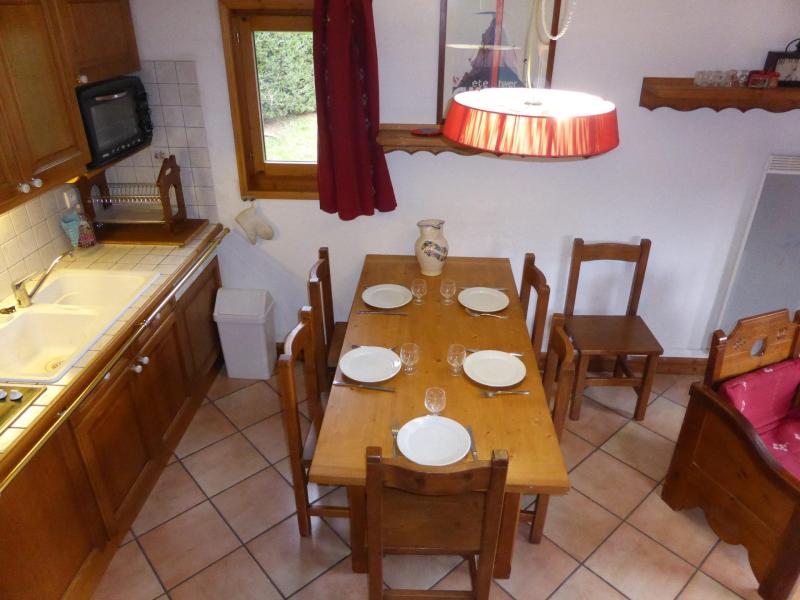 Vacaciones en montaña Apartamento 4 piezas mezzanine para 6 personas (Vallot 03) - Résidence les Hauts de Chavants - Les Houches - Cocina
