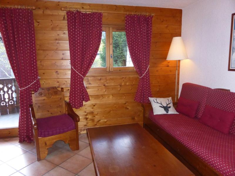Vacances en montagne Appartement 2 pièces 4 personnes (Berard 04) - Résidence les Hauts de Chavants - Les Houches - Séjour