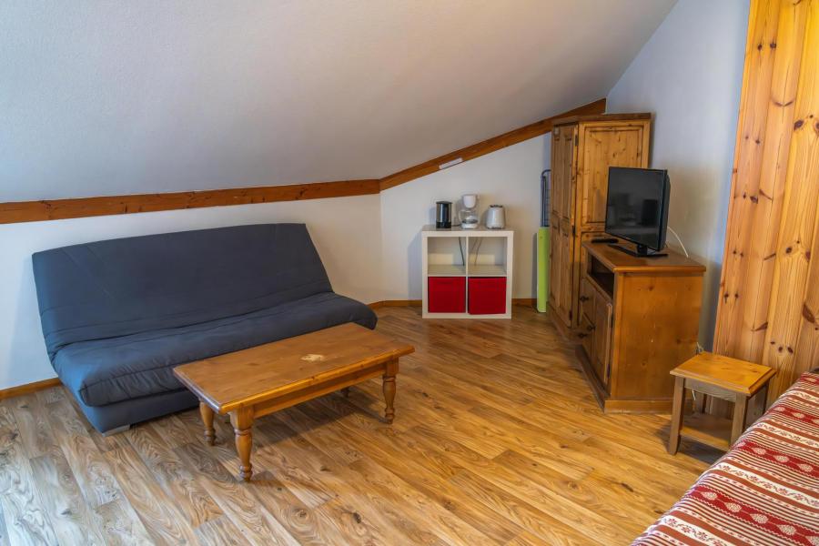 Holiday in mountain resort 2 room apartment sleeping corner 6 people (MBC606) - Résidence les Hauts de Préclaux - Les Orres - Living room