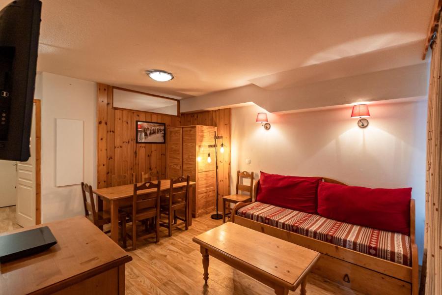 Holiday in mountain resort 2 room apartment sleeping corner 6 people (MBC705) - Résidence les Hauts de Préclaux - Les Orres - Living room