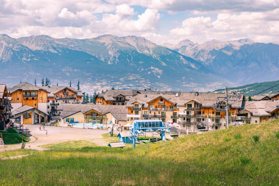 Location au ski Résidence les Hauts de Préclaux - Les Orres - Extérieur été