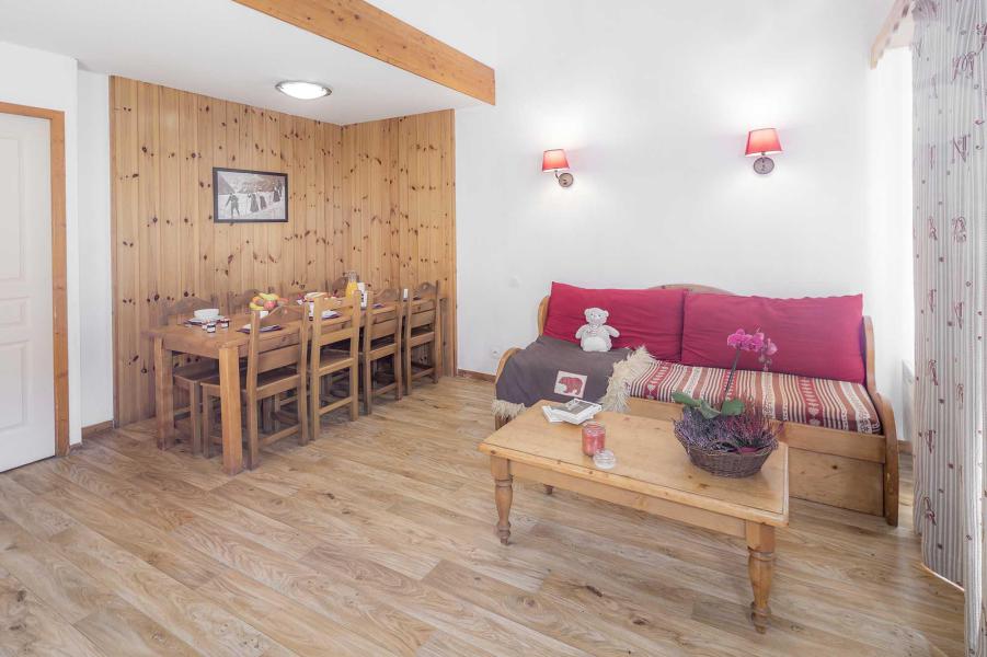 Vacaciones en montaña Apartamento 2 piezas 2 espacios para 8 personas - Résidence les Hauts de Préclaux - Les Orres - Alojamiento