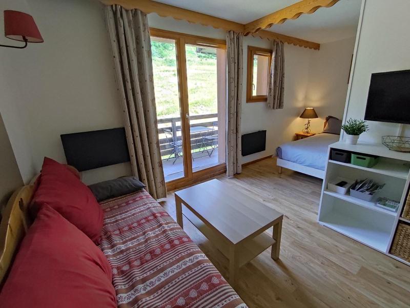 Vakantie in de bergen Appartement 2 kamers 6 personen (MBC507) - Résidence les Hauts de Préclaux - Les Orres - Woonkamer