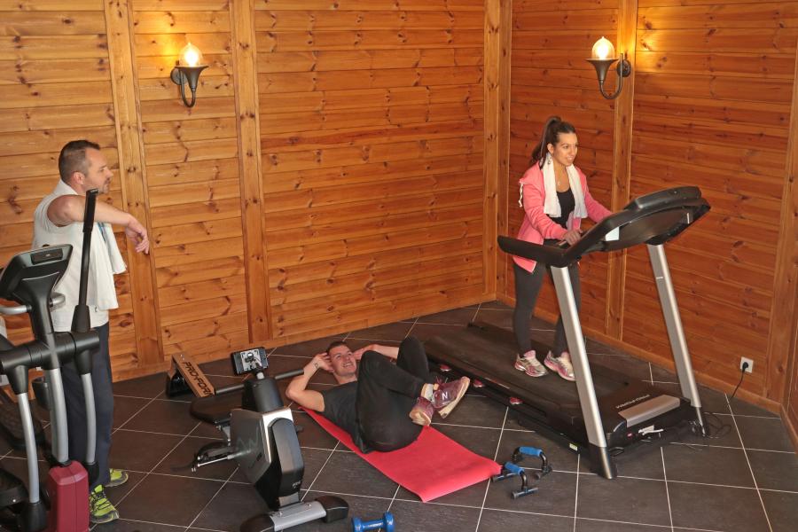 Vacances en montagne Résidence les Hauts de Préclaux - Les Orres - Espace fitness