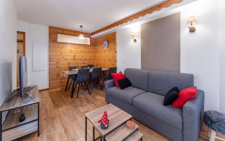 Vakantie in de bergen Appartement 2 kamers 6 personen (MZ1115) - Résidence les Hauts de Préclaux I - Les Orres - Woonkamer