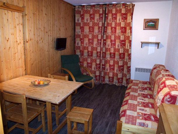 Urlaub in den Bergen Studio für 3 Personen (604) - Résidence les Hauts de Vanoise - Val Thorens - Wohnzimmer