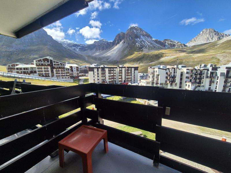 Vacaciones en montaña Apartamento cabina 2 piezas para 4 personas (33) - Résidence les Hauts du Val Claret B2 - Tignes - Balcón